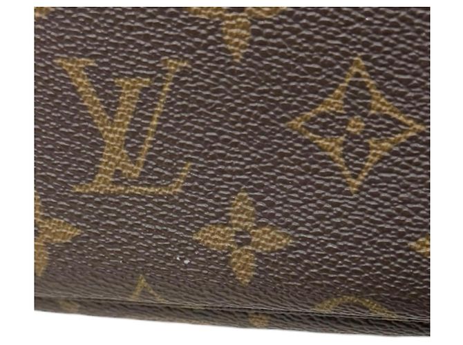 Borsa Tote Louis Vuitton Neverfull MM Monogram Marrone - vista 13