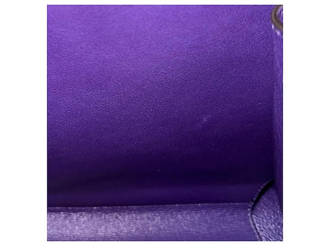Borsa a tracolla Salvatore Ferragamo Margot Gancini Porpora - vista 8