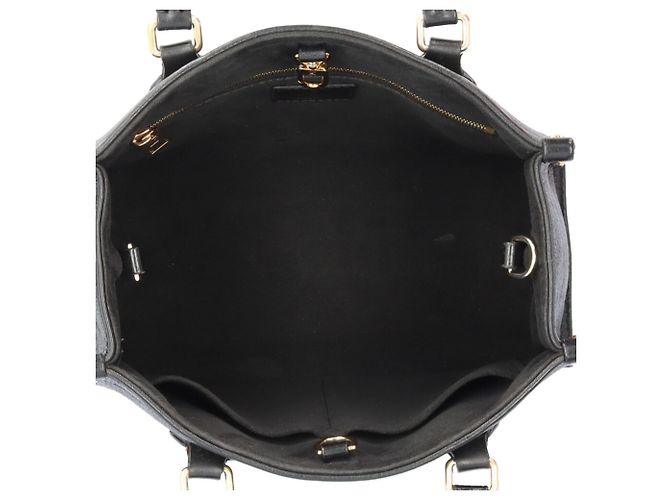 Borsa a spalla Louis Vuitton OnTheGo PM Monogram Empreinte Nero - vista 7