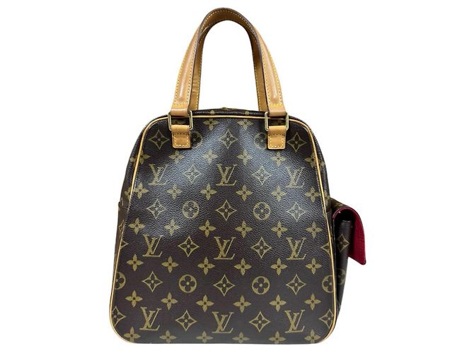 Borsa Louis Vuitton Excentricite Monogram Marrone - vista 3