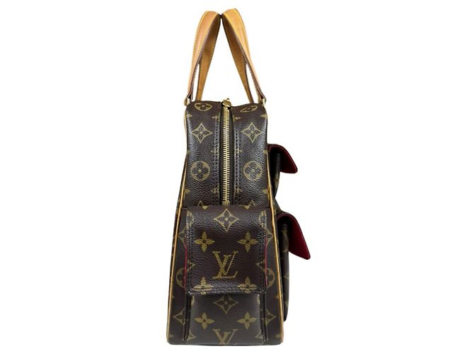 Borsa Louis Vuitton Excentricite Monogram Marrone - vista 4