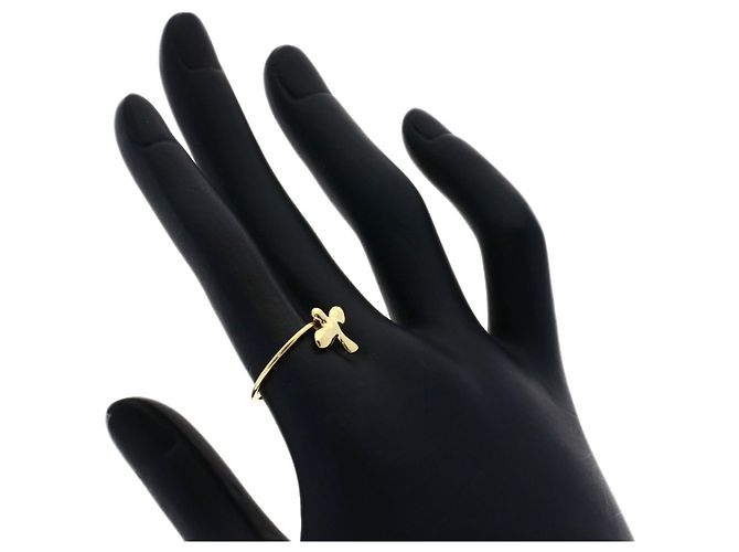 Anello Bird Cross di Tiffany & Co. in oro giallo 18K - vista 6