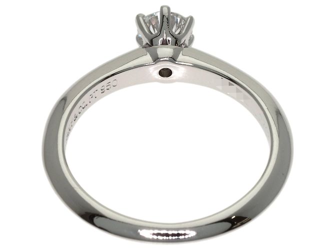 Tiffany & Co. Platin-Diamant-Ring - Ansicht 4