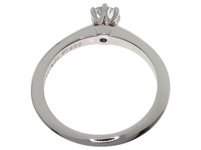 Tiffany & Co. Platin-Diamant-Ring - Ansicht 4