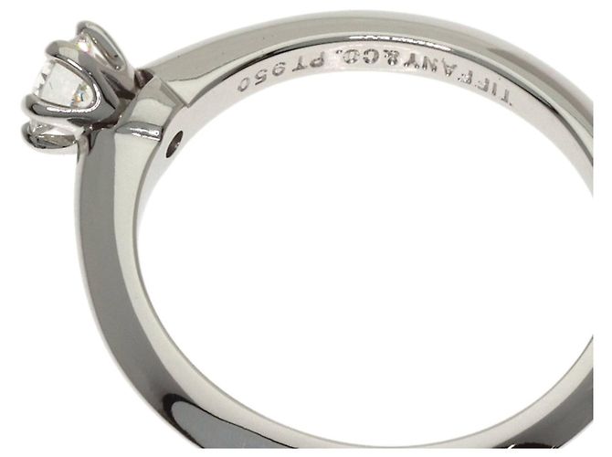 Tiffany & Co. Platin-Diamant-Ring - Ansicht 8