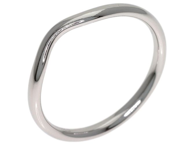Tiffany & Co. Geschwungener Platinring - Ansicht 2