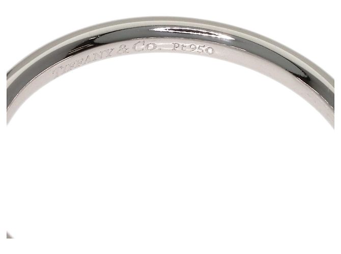 Tiffany & Co. Geschwungener Platinring - Ansicht 6