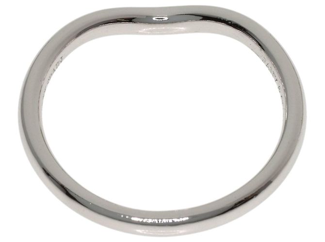 Tiffany & Co. Platin-Ring mit geschwungenem Band - Ansicht 4