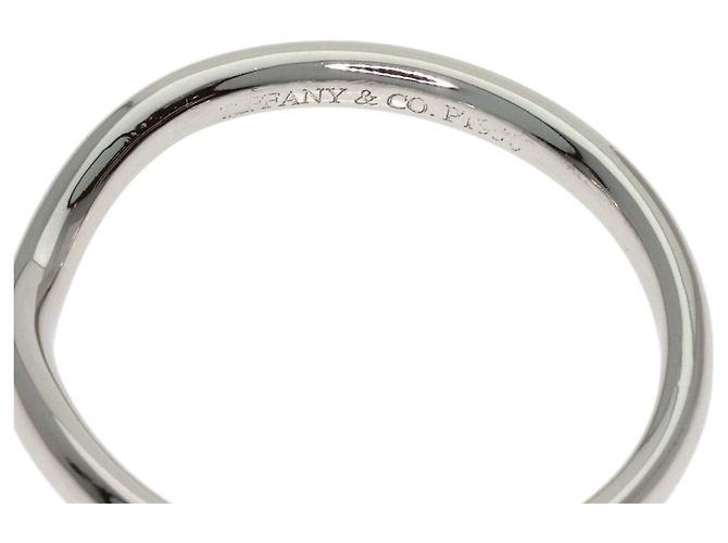 Tiffany & Co. Platin-Ring mit geschwungenem Band - Ansicht 6