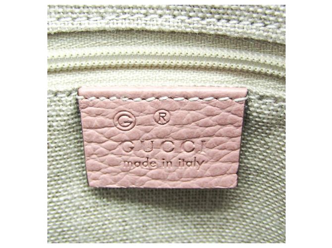 Borsa Gucci Convertible Dome in pelle Medium Rosa - vista 5