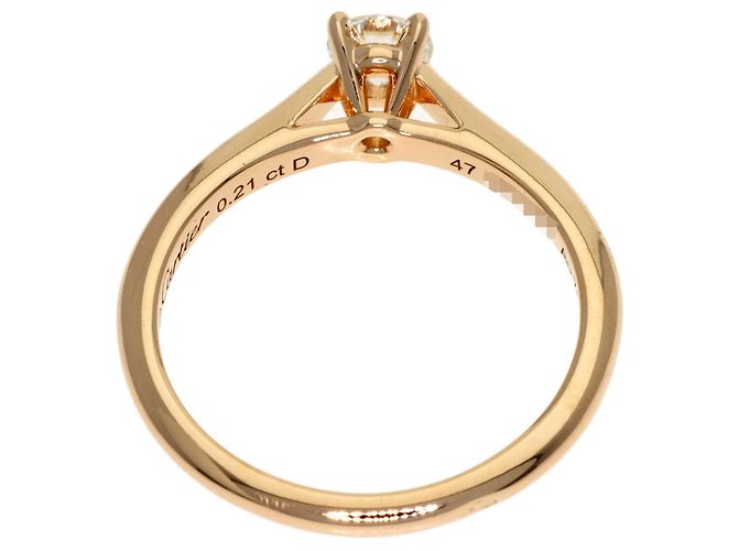 Anello Cartier MK Corfil Diamond in Oro Rosa 18K - vista 4
