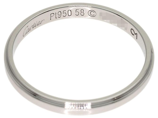 Cartier Damour #58 Ring aus Platin - Ansicht 4