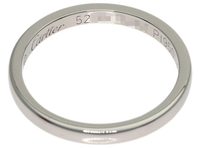 Cartier Platin-Ehering - Ansicht 4