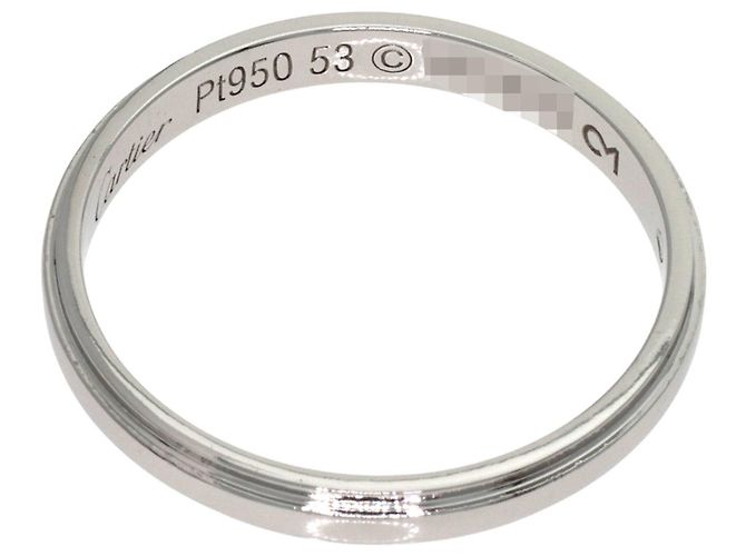 Cartier Damour #53 Ring aus Platin - Ansicht 4