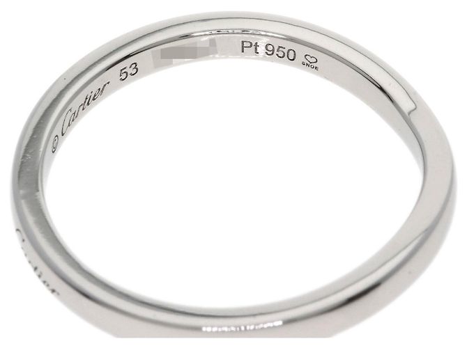 Anello Cartier Ballerina Curve #53 - vista 5