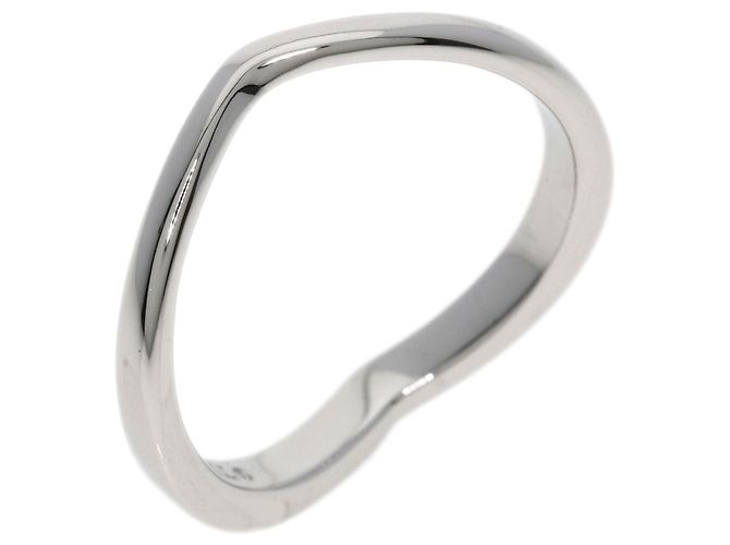 Tiffany & Co. V-Band Ring aus Platin - Ansicht 2