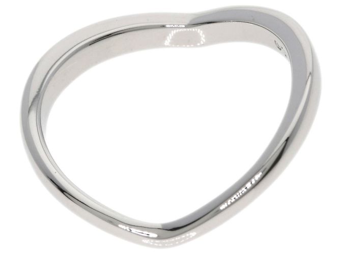 Tiffany & Co. V-Band Ring aus Platin - Ansicht 4