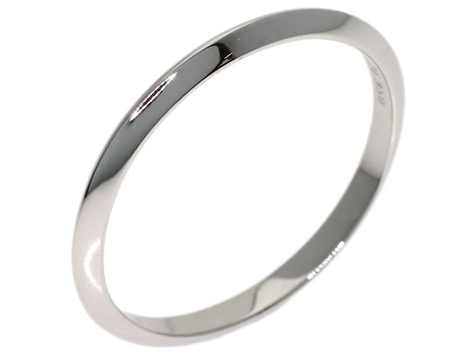 Tiffany & Co. Knife Edge Band Ring aus Platin - Ansicht 2