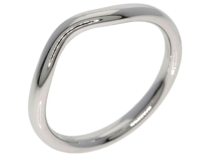 Tiffany & Co. Geschwungener Ring aus Platin 950 - Ansicht 2