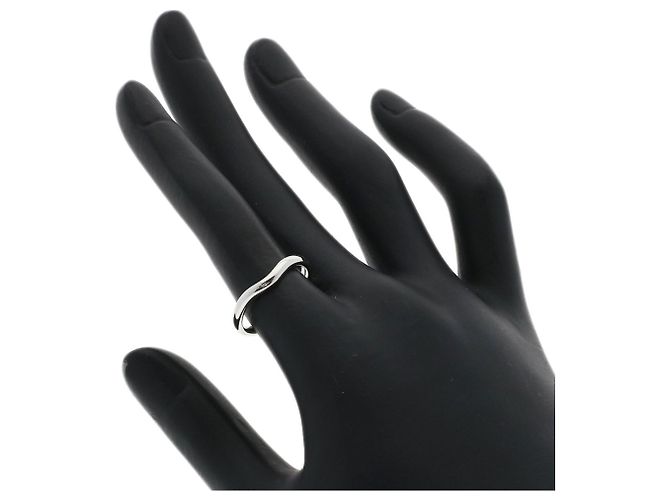Tiffany & Co. Geschwungener Ring aus Platin 950 - Ansicht 6