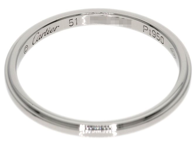 Cartier Damour #51 Ring aus Platin - Ansicht 4