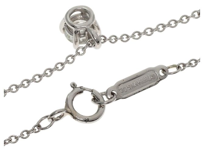 Collana solitaire con diamante Tiffany & Co. - vista 2