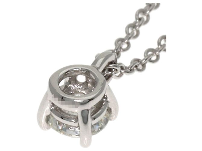 Collana solitaire con diamante Tiffany & Co. - vista 4