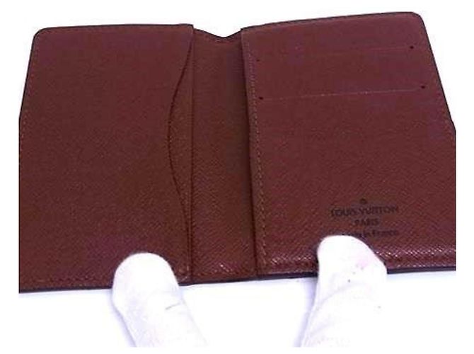 Tarjetero Monogram Louis Vuitton Castaño - vista 3