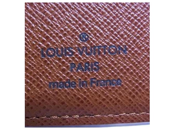 Tarjetero Monogram Louis Vuitton Castaño - vista 5