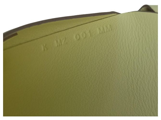 Hermès Tarjetero Hermes Calvi Duo Spring Panther Jaune - vista 7