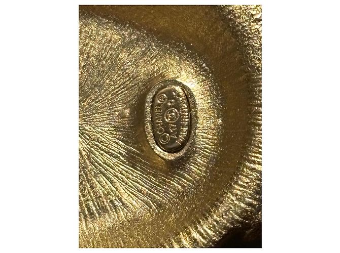 Spilla Chanel CC Logo Perle e Smalto Nero Bianco - vista 5