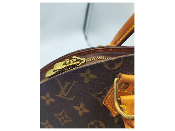 Louis Vuitton Ellipse Borsa Monogram Marrone Monogramma - vista 12