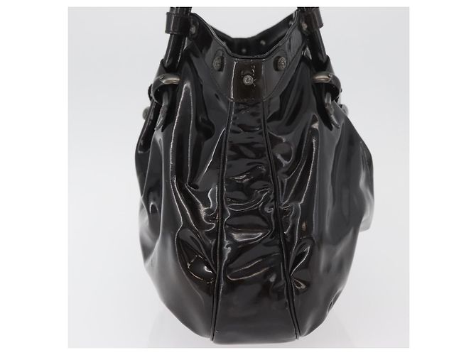 Salvatore Ferragamo Gancini in pelle lucida Marrone - vista 3