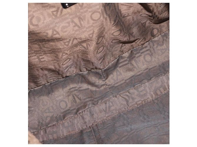 Salvatore Ferragamo Gancini in pelle lucida Marrone - vista 5
