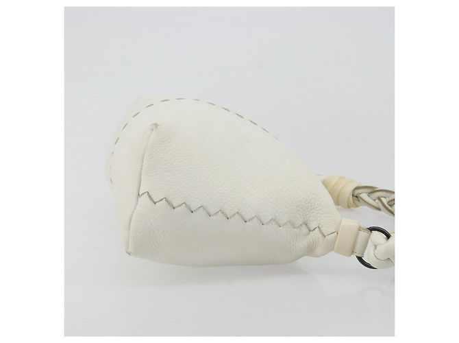 Bottega Veneta Pelle Vintage Bianco - vista 3