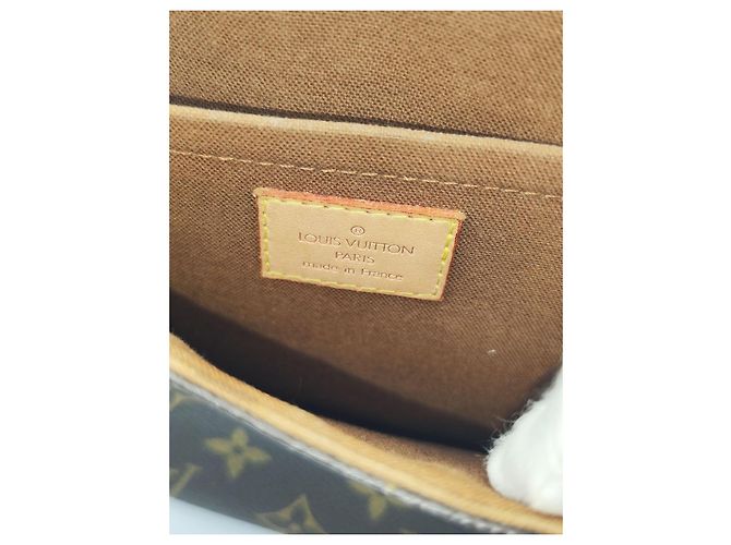 Louis Vuitton Borsa a Tracolla Marelle Monogram Canvas Marrone Monogramma - vista 13
