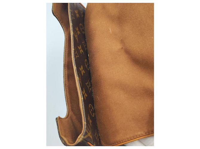 Louis Vuitton Borsa a Tracolla Marelle Monogram Canvas Marrone Monogramma - vista 14