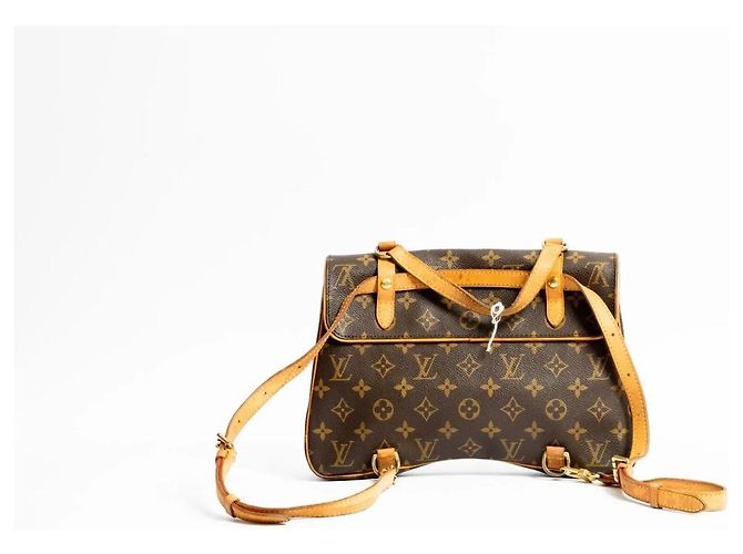 Louis Vuitton Borsa a Tracolla Marelle Monogram Canvas Marrone Monogramma - vista 6