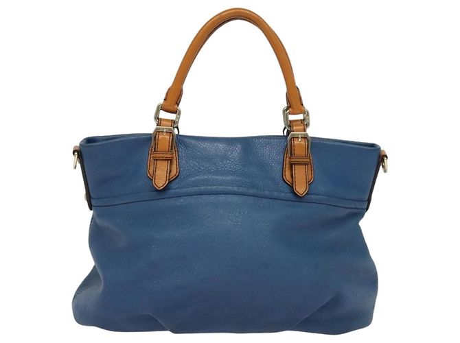 MCM Visetos logogramme Leather Blau - Ansicht 2