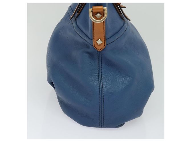 MCM Visetos logogramme Leather Blau - Ansicht 3