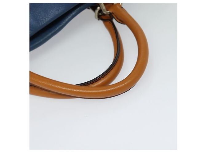 MCM Visetos logogramme Leather Blau - Ansicht 7