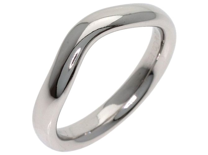 Tiffany & Co. Geschwungener Ring aus Platin - Ansicht 2