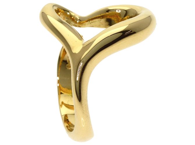 Anello Tiffany & Co. Open Heart in oro giallo 18K - vista 3