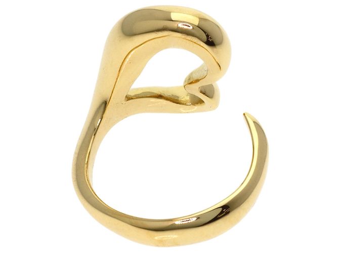 Anello Tiffany & Co. Open Heart in oro giallo 18K - vista 4