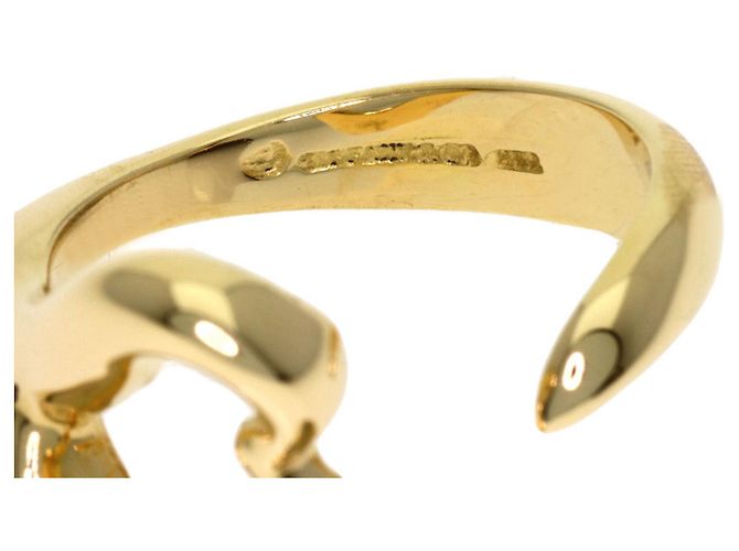 Anello Tiffany & Co. Open Heart in oro giallo 18K - vista 5