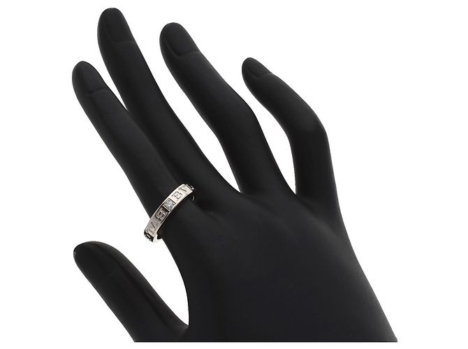 Bulgari Bvlgari Double Logo Diamantring aus 18K Weißgold - Ansicht 6