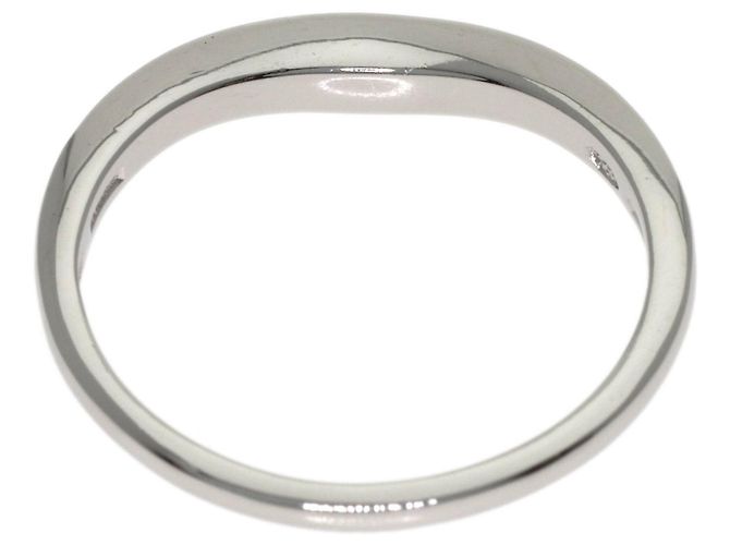 Bulgari Anello a fascia curva in platino da donna Bvlgari - vista 4