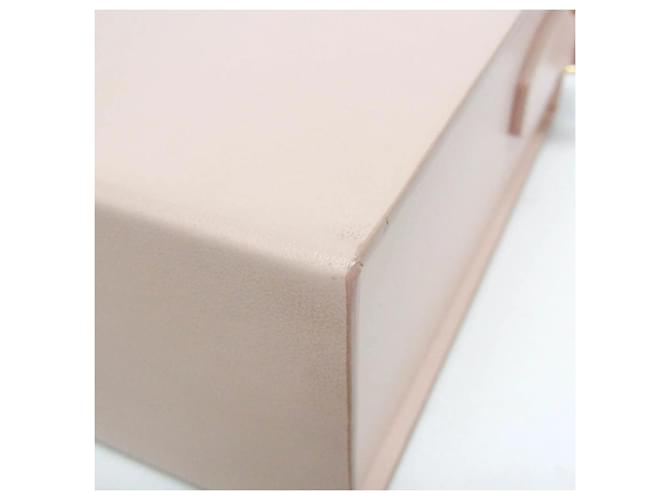 Fendi Logo Vertical Box Leather Rosa - vista 7