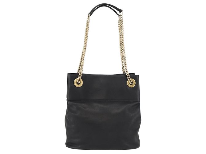 MCM Vintage Vicetos Leather Nero - vista 2