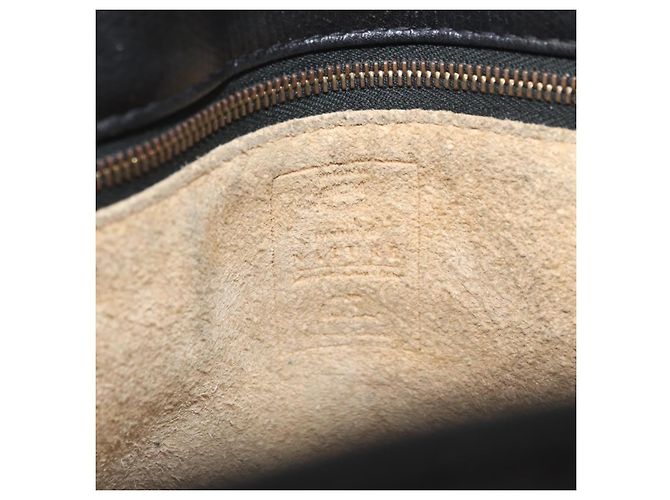 MCM Vintage Vicetos Leather Nero - vista 6